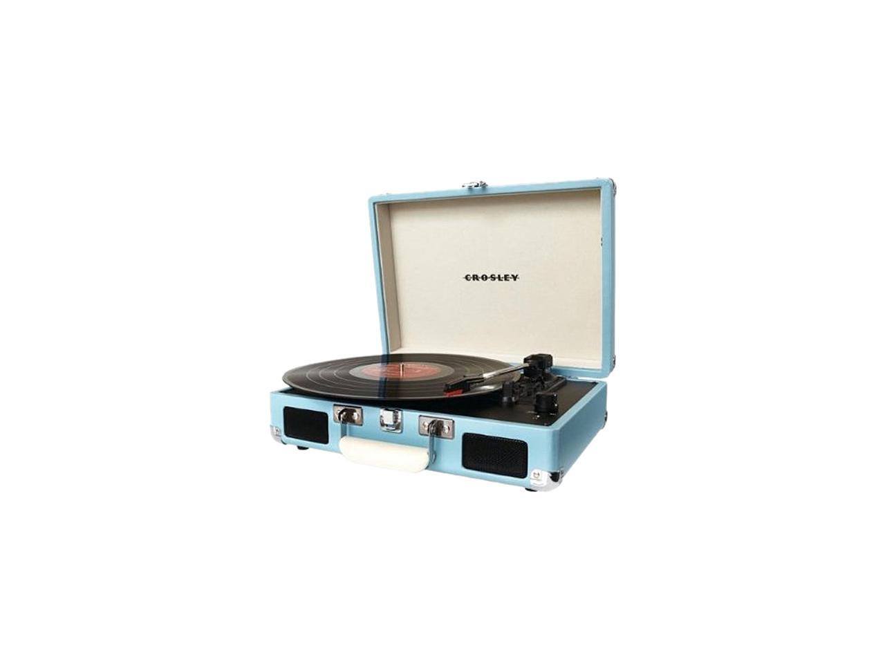 CROSLEY CR8005ATU Cruiser Turntable, Turquoise