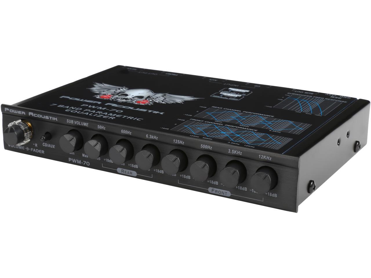 Power Acoustik PWM-70 7-Band Parametric Equalizer - Newegg.com