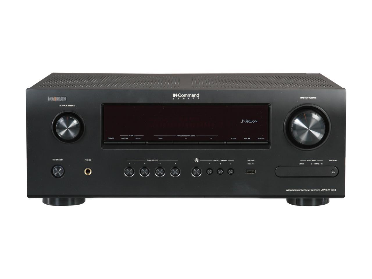 Denon AVR2112CI 7.1Channel Integrated Network A/V Surround Receiver