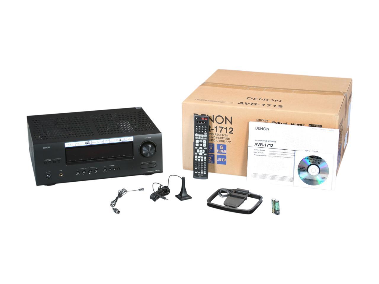 Denon AVR1712 7.1Channel AV Surround Receiver