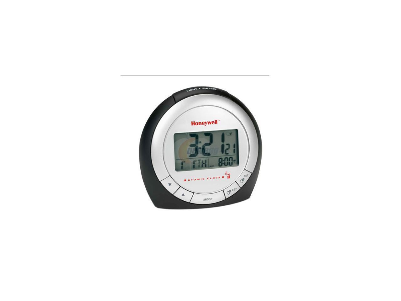 Honeywell RC182WS Atomic Alarm Clock with Temperature