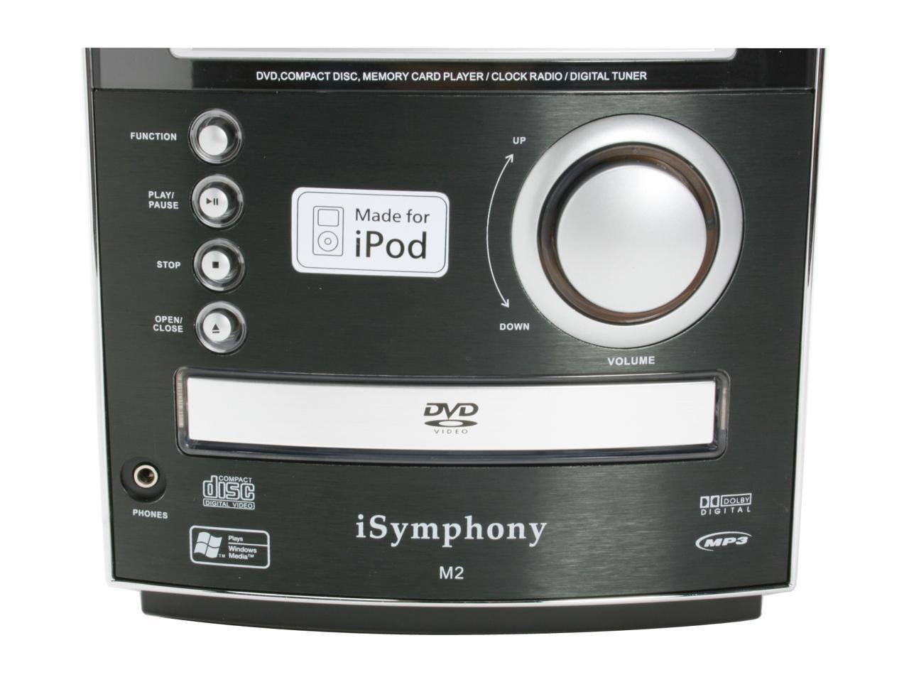 iSymphony Micro Music System with Builtin Universal Dock for iPod