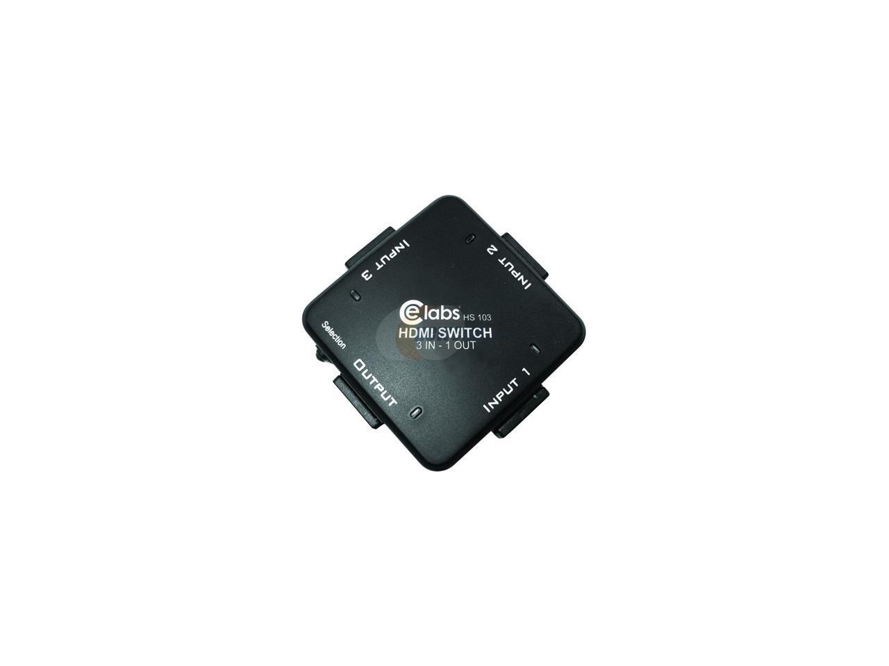 CABLE ELECTRONICS HS103 3-in 1-out Auto HDMI Switcher - Newegg.com