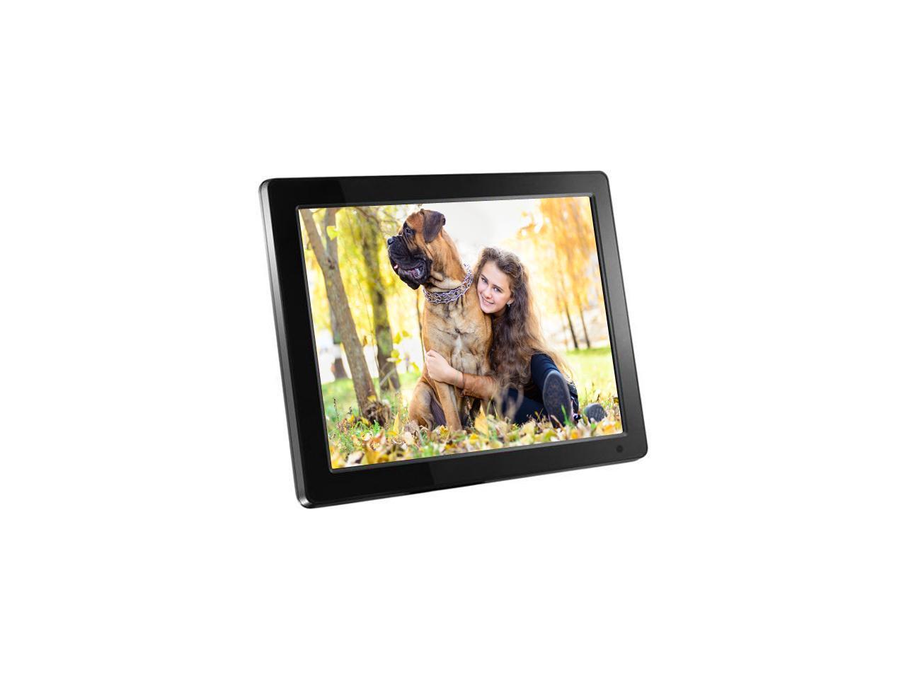 Aluratek ADMPF512F 12" 800 x 600 Digital Photo Frame with 512MB Built
