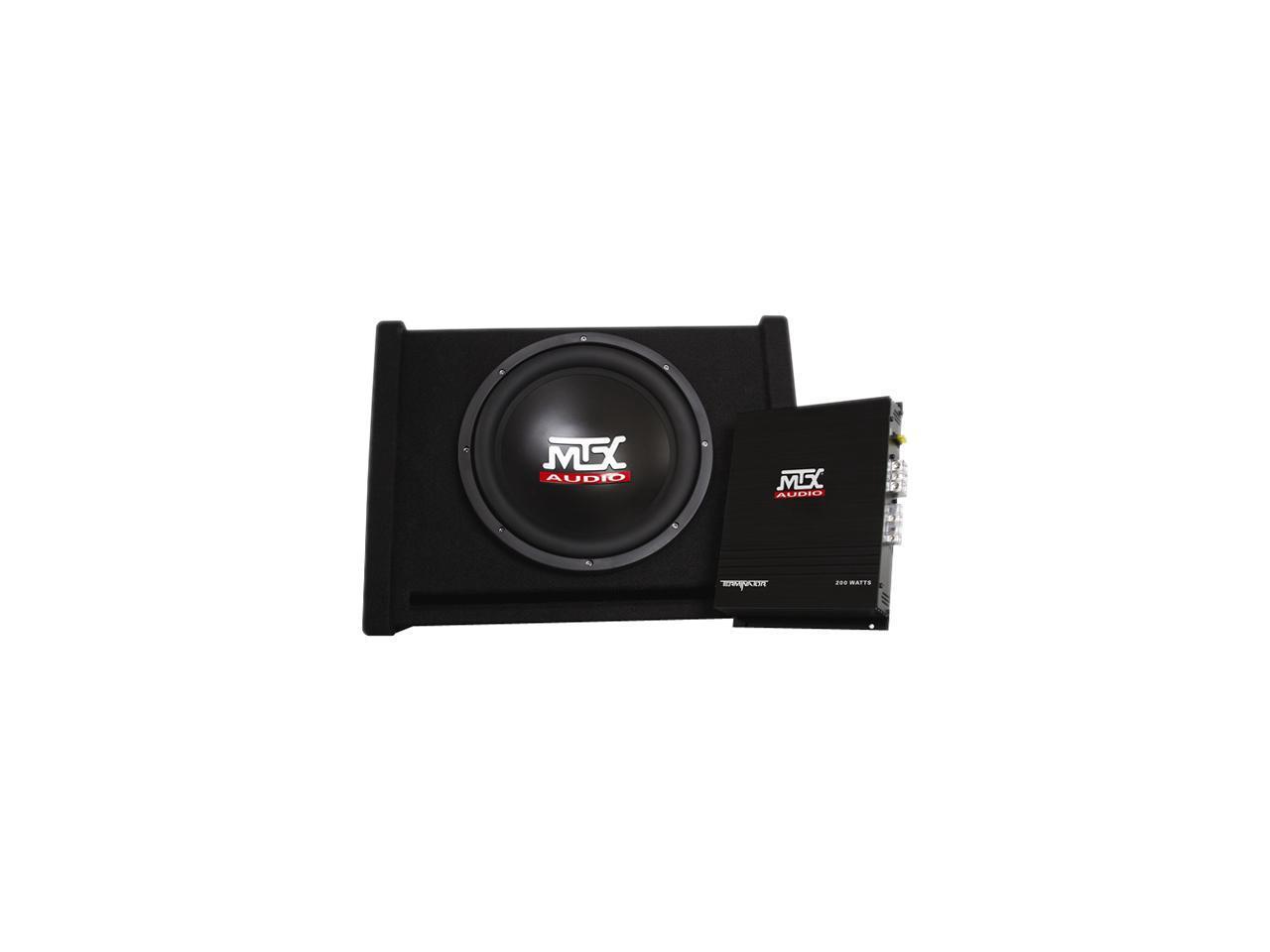 MTX TNP112D 12" 600 WATT Car Audio Subwoofer/Amplifier/Sub Box Kit