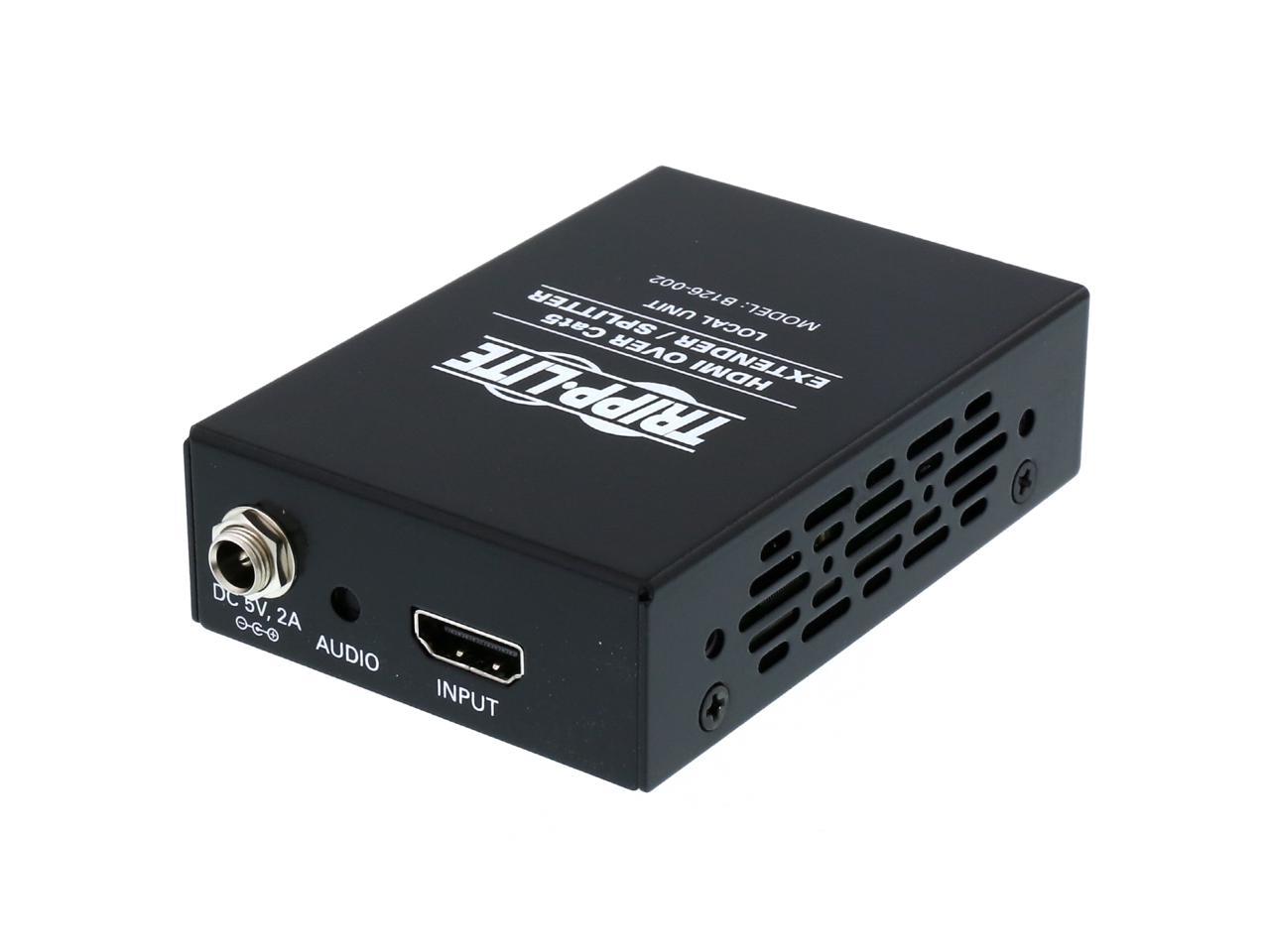 Tripp Lite 2-Port HDMI Over Cat5 / Cat6 Extender Splitter, Transmitter ...