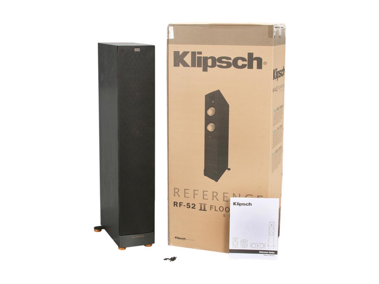 Klipsch Reference RF52 II B Floorstanding Speaker Black Each