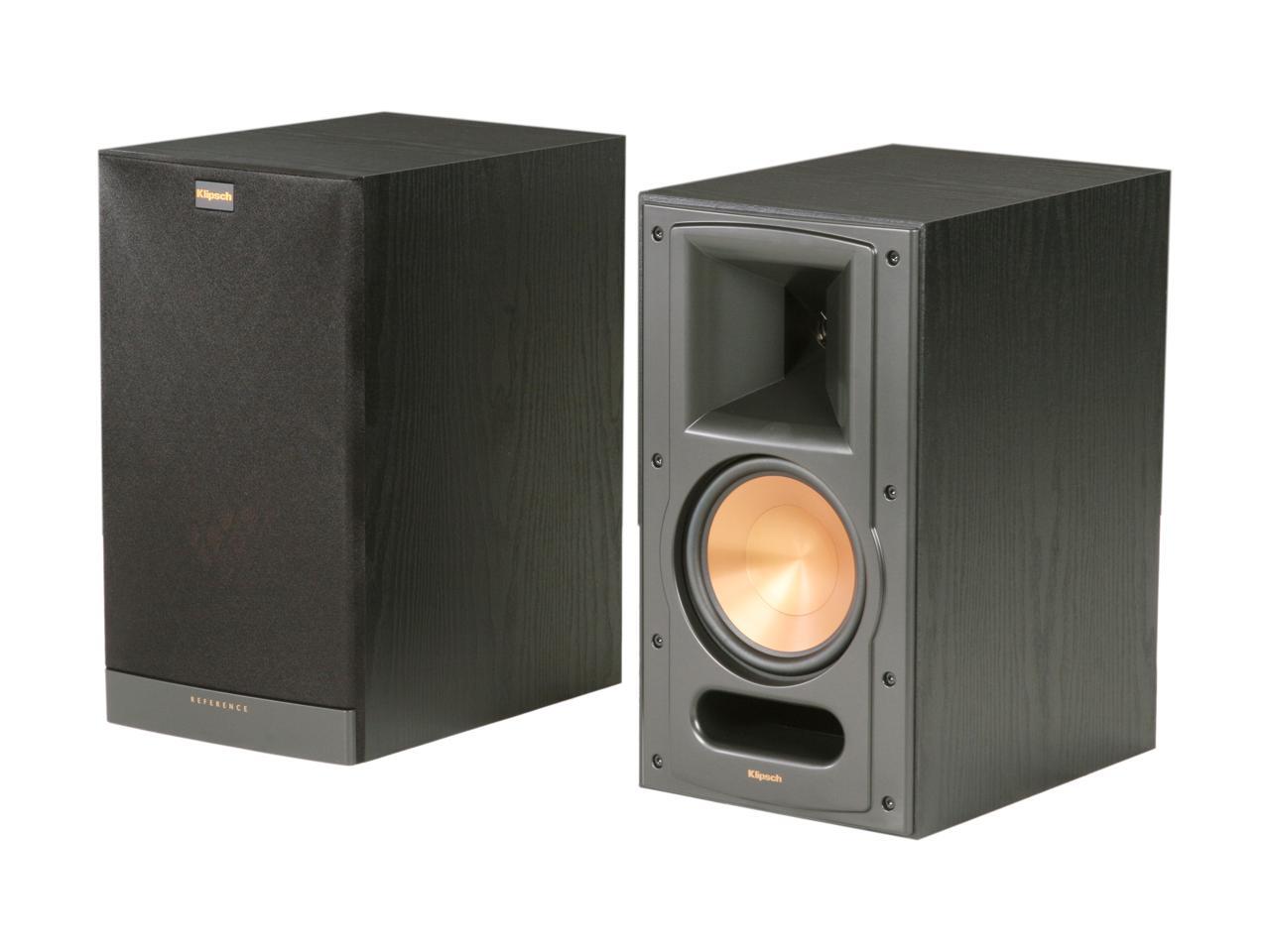 Klipsch Reference RB61 II B Bookshelf Speaker, Black Ash Pair