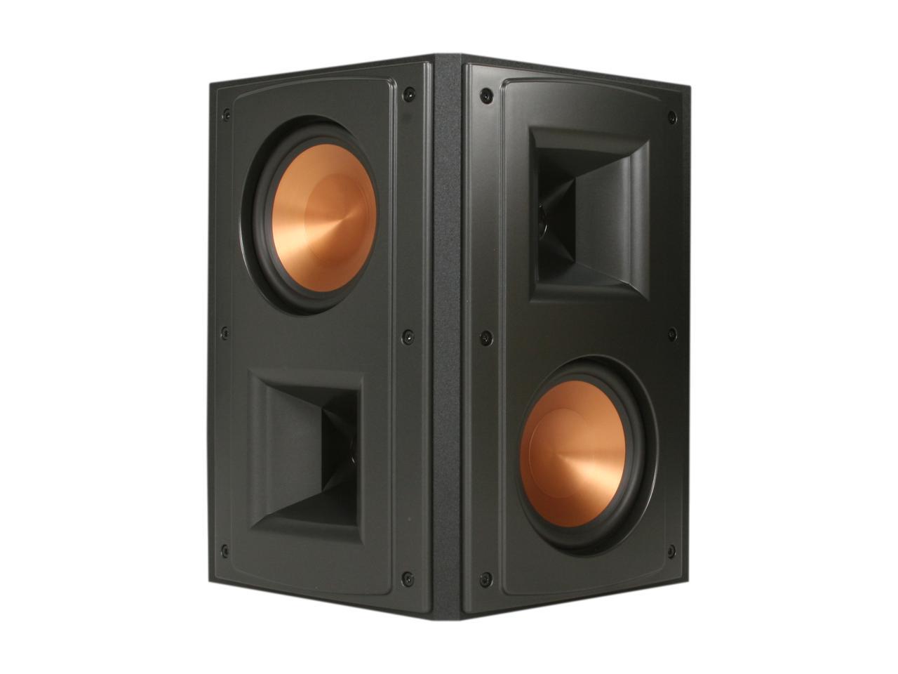Klipsch Reference RS52 II Surround Speaker, Matte Black Vinyl Single