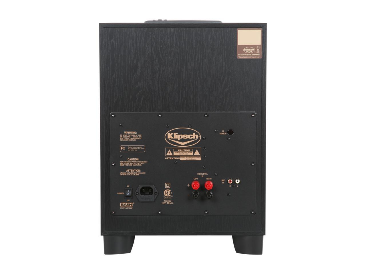 Klipsch Reference RW10D 10'' Powered Subwoofer Each