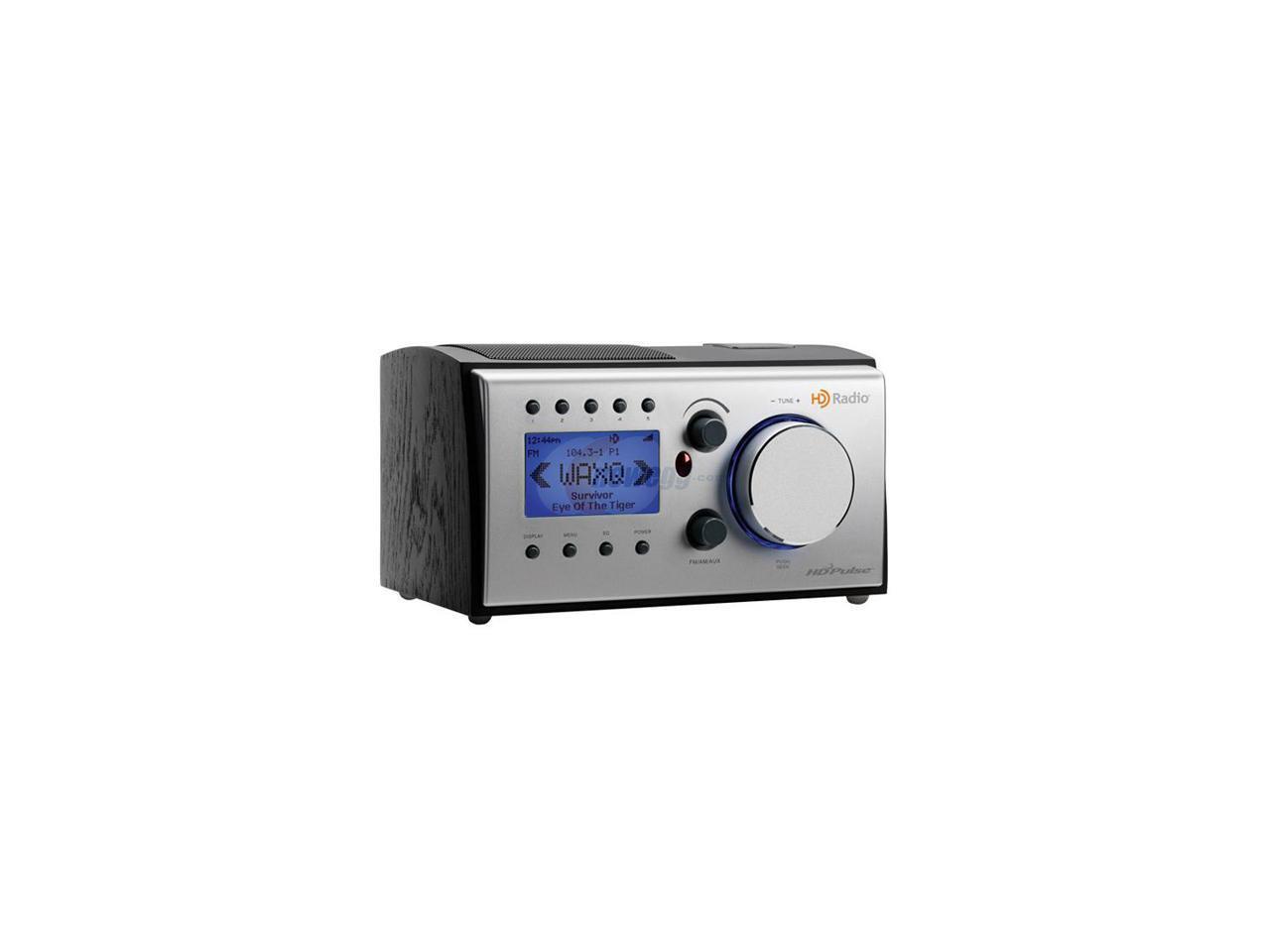 AGT HDT200bk HD Radio Tabletop Clock Radio
