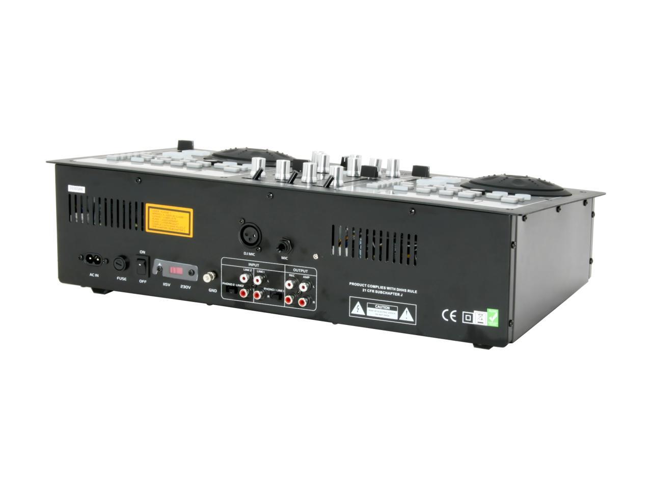 GEM SOUND CDM150 Dual CD Player with Mixer