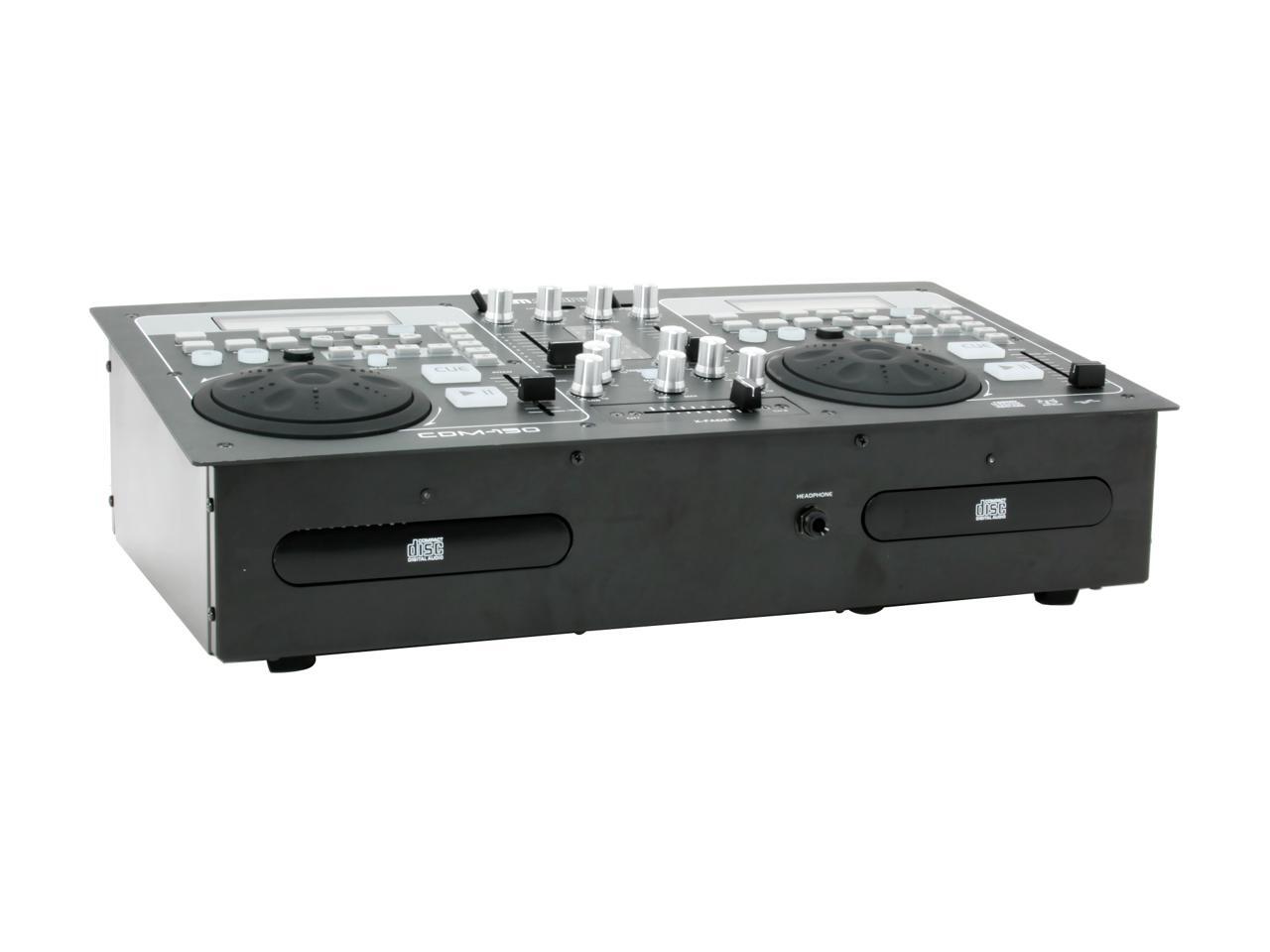 GEM SOUND CDM150 Dual CD Player with Mixer