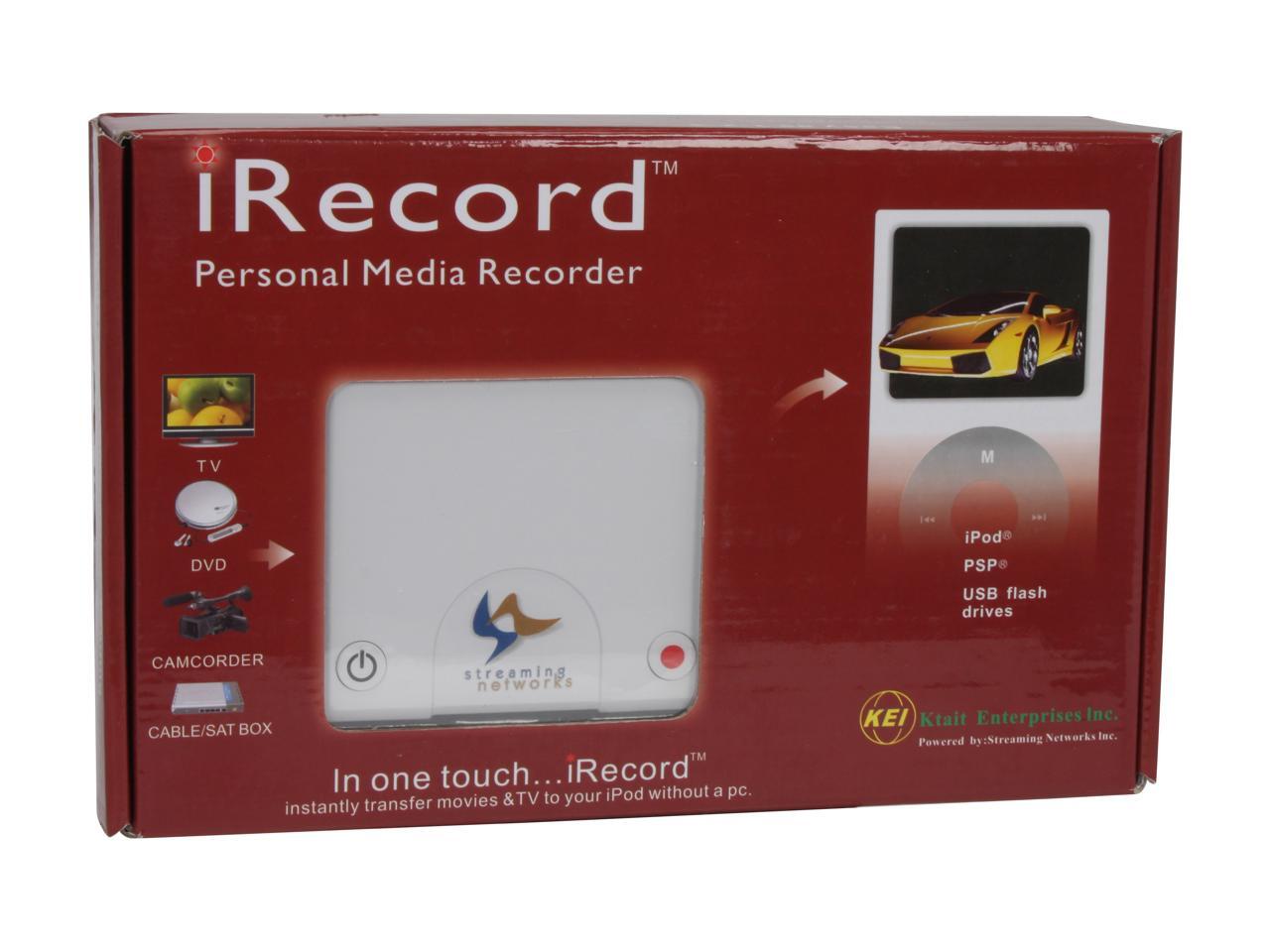 iRecord PMR 100 Personal Media Recorder Newegg com