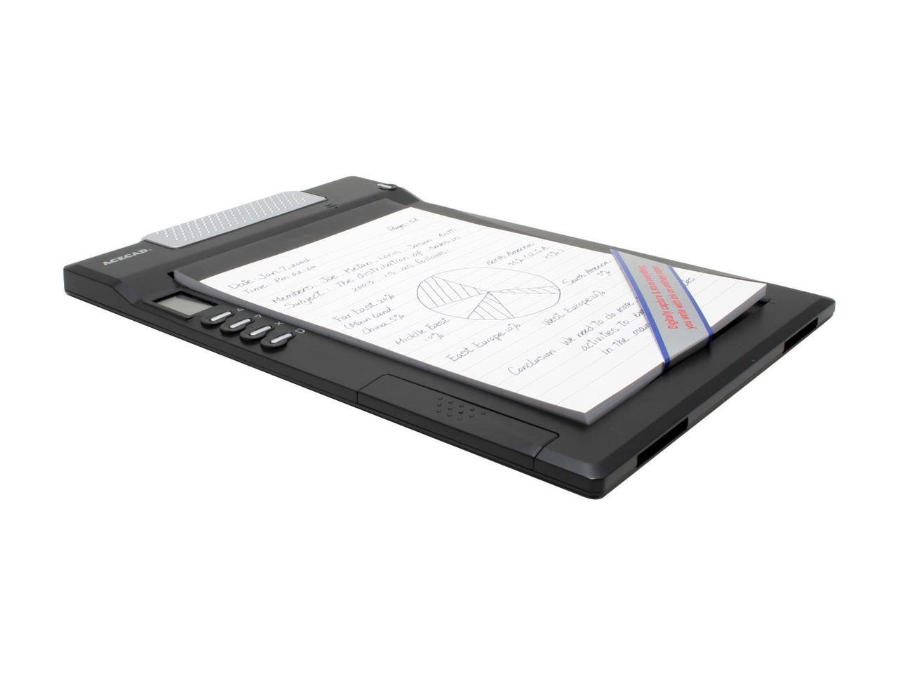 ACECAD Digimemo 692 USB Digimemo Digital Notepad with Memory - Newegg.com