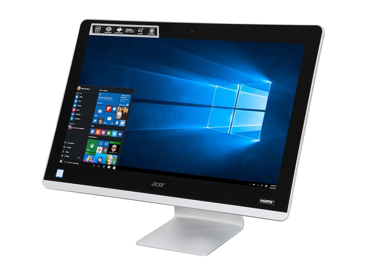 Acer All In One Computer Aspire Z Az Ur Intel Core I T Gb Ddr Tb Hdd