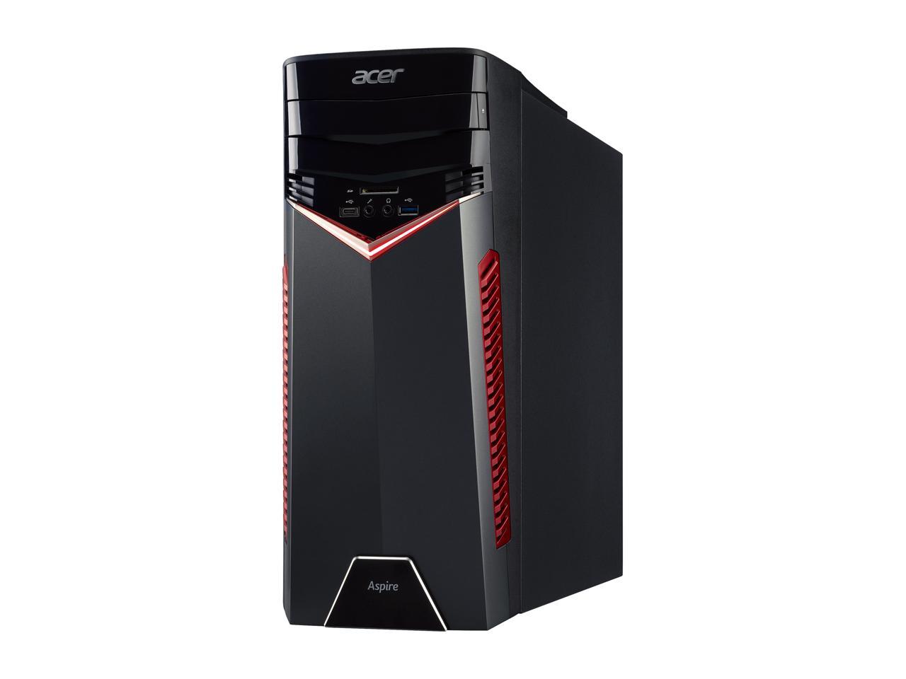 Open Box: Acer Desktop Computer Aspire GX-281-UR16 AMD Ryzen 5 1400 8GB ...