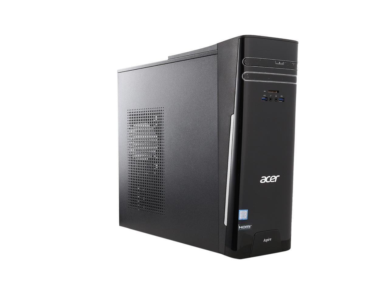 Acer Desktop Computer TC-780-NESelecti5 Intel Core i5 7th Gen 7400  (3.00GHz) 8GB DDR4 256 GB SSD Intel HD Graphics 630 Windows 10 Home 64-Bit