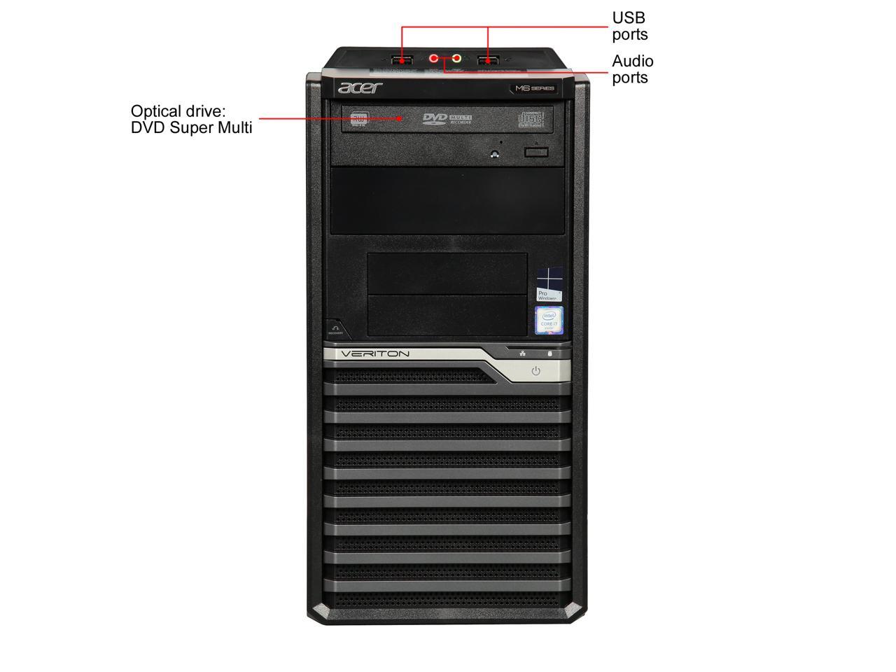 Acer Desktop PC VM6630G70091 Intel Core i74790 8GB DDR3 1TB HDD