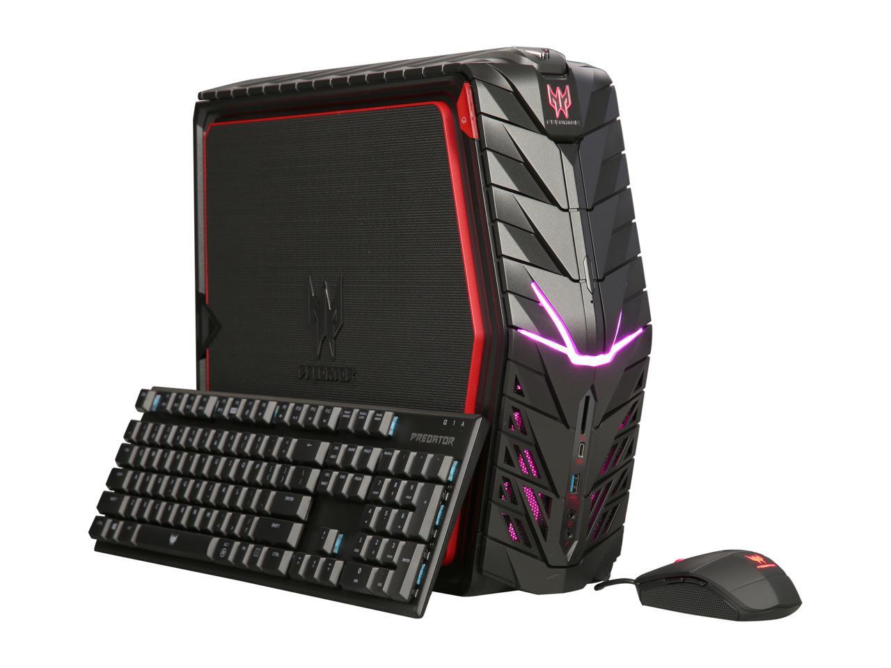 Acer Desktop Computer Predator G1 710 70010 Intel Core I7 7th Gen 7700 3 60GHz 16GB DDR4 2TB 