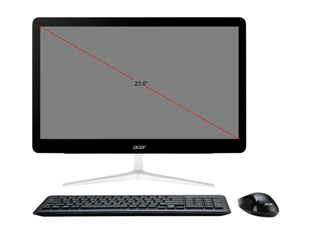 Acer AllinOne Computer Aspire Z24880UR13 Intel Core i57400T 8GB