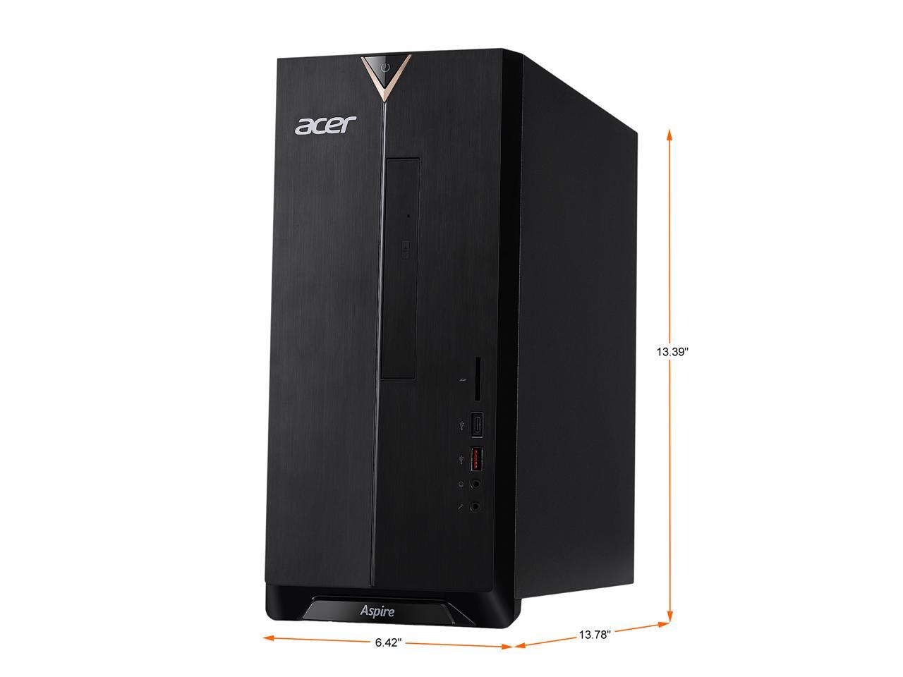 Acer Desktop Computer Aspire TC1660UR12 Intel Core i511400 16GB DDR4