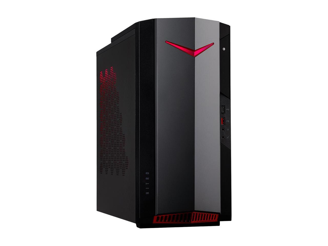 Acer Gaming Desktop Nitro 50 N50-640-UR12 Intel Core i5-12400 16GB DDR4 ...