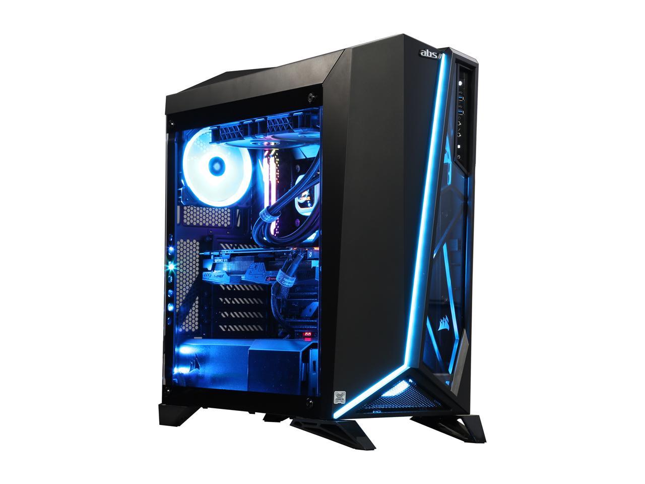 ABS Spec-Omega Gaming Desktop PC NVIDIA GeForce RTX 2080 Ti 11 GB Intel ...