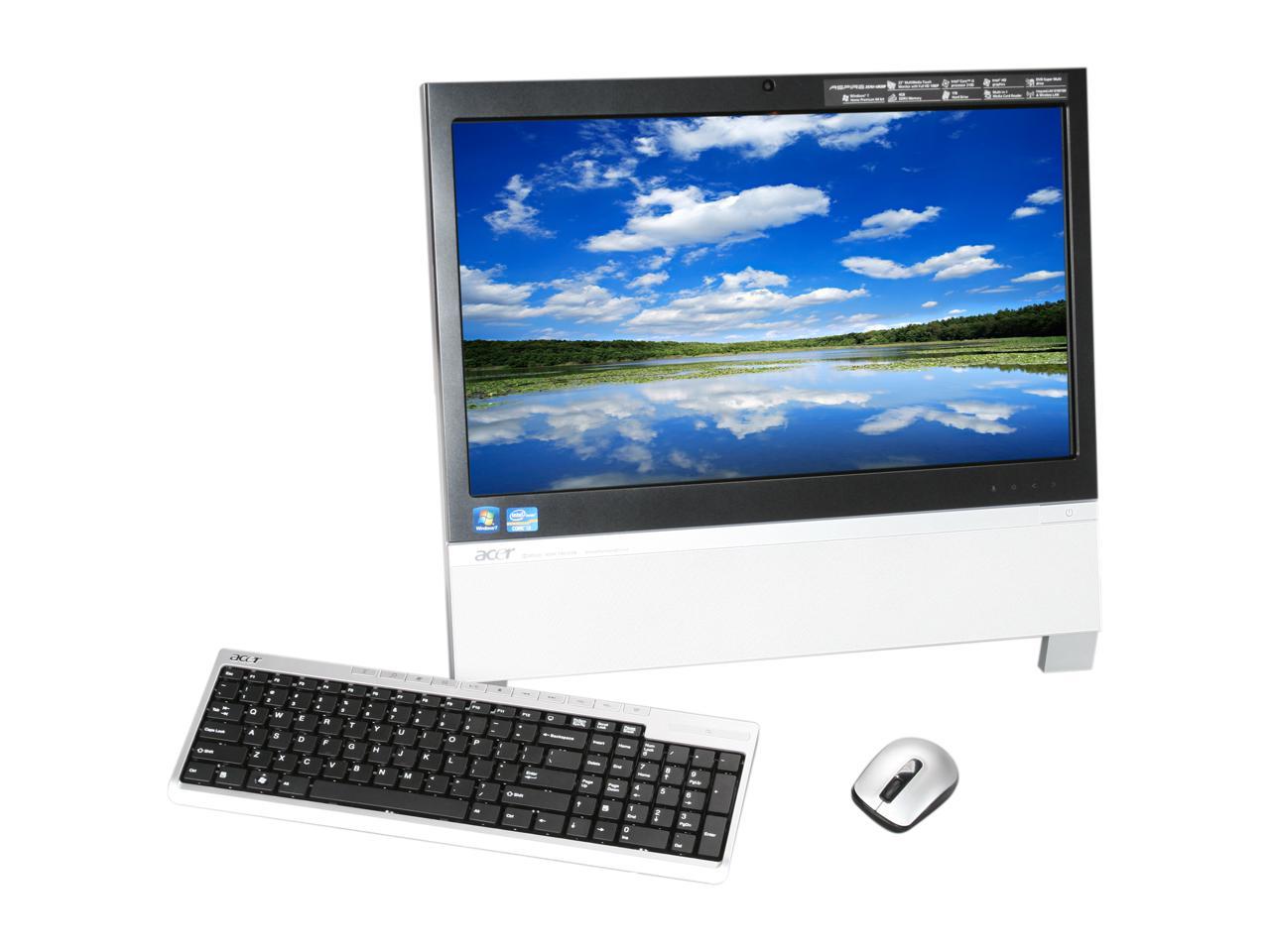 Acer All-in-One PC AZ5761-UR20P Intel Core i3-2100 4GB DDR3 1TB HDD 23 ...