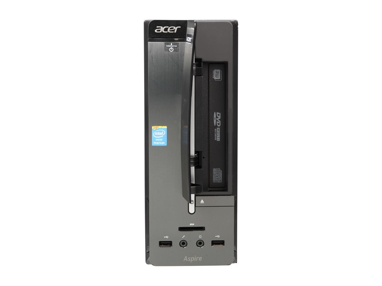 Open Box Acer Desktop PC Aspire AXC603GUW31 Intel Pentium J2900 8GB