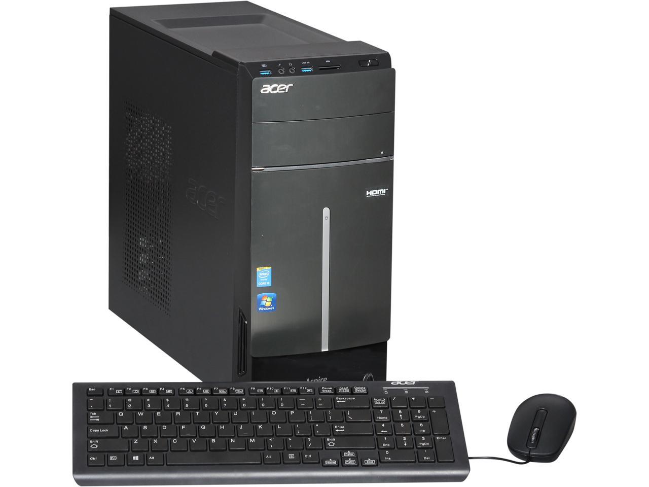 Acer Desktop PC ATC605UR2Q Intel Core i5 4440 (3.10GHz) 8GB DDR3 1TB