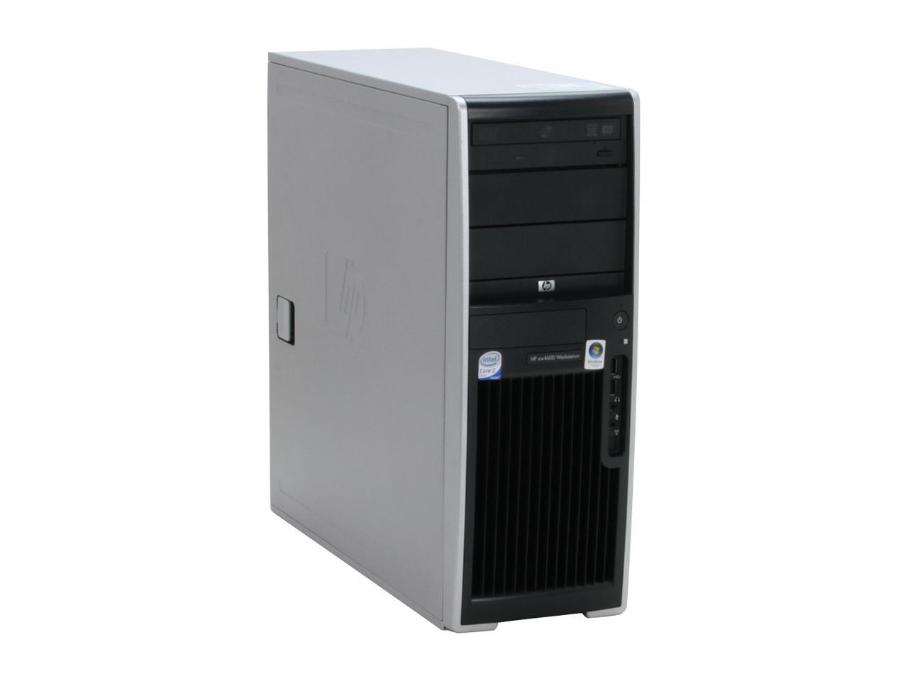 HP Desktop PC xw4600(RB461UT) Intel Core 2 Duo E8400 2GB DDR2 250GB HDD