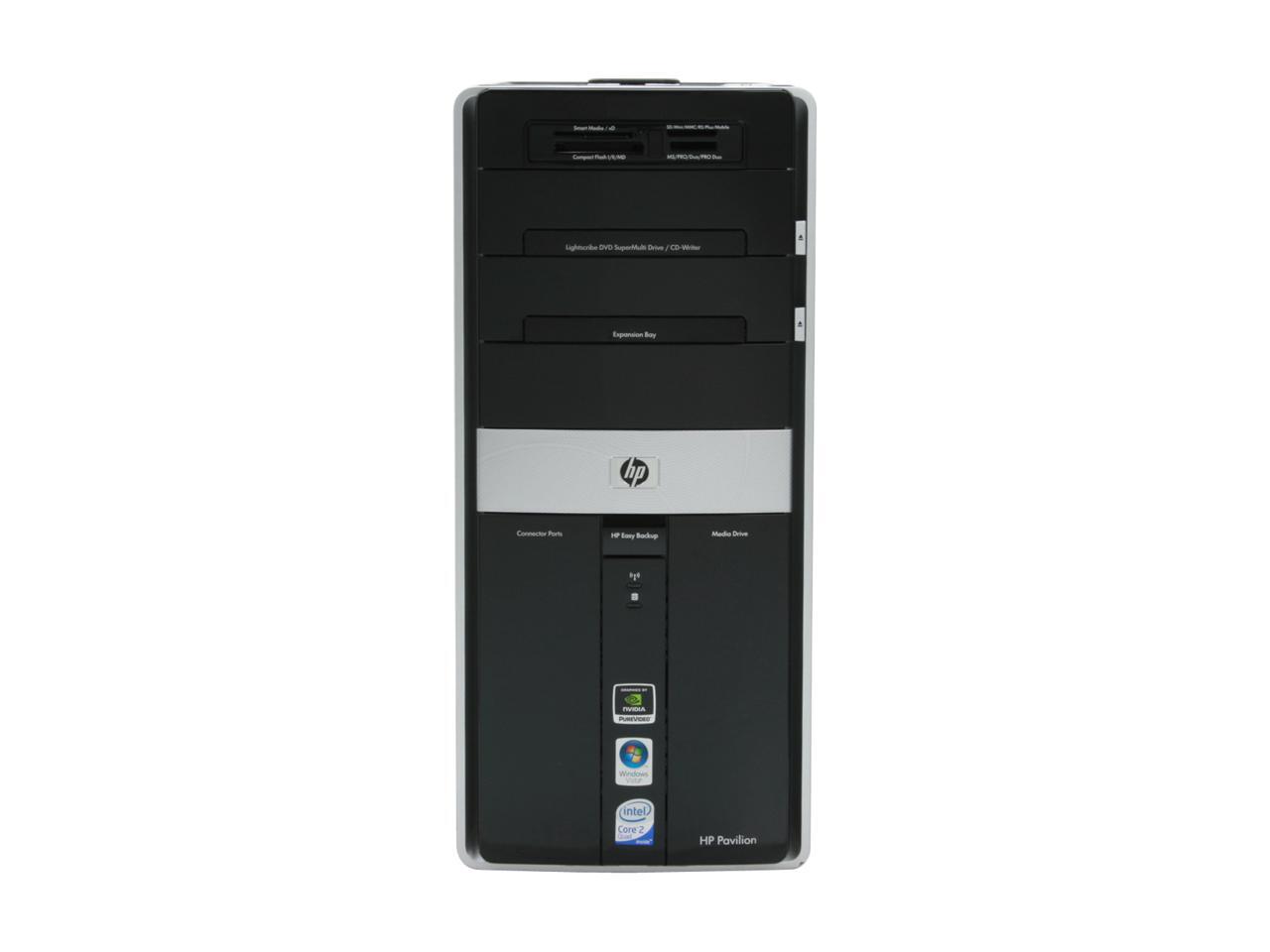 HP Desktop PC Pavilion Elite M9340F(KQ497AA) Intel Core 2 Quad Q6700 6GB DDR2 750GB HDD Windows