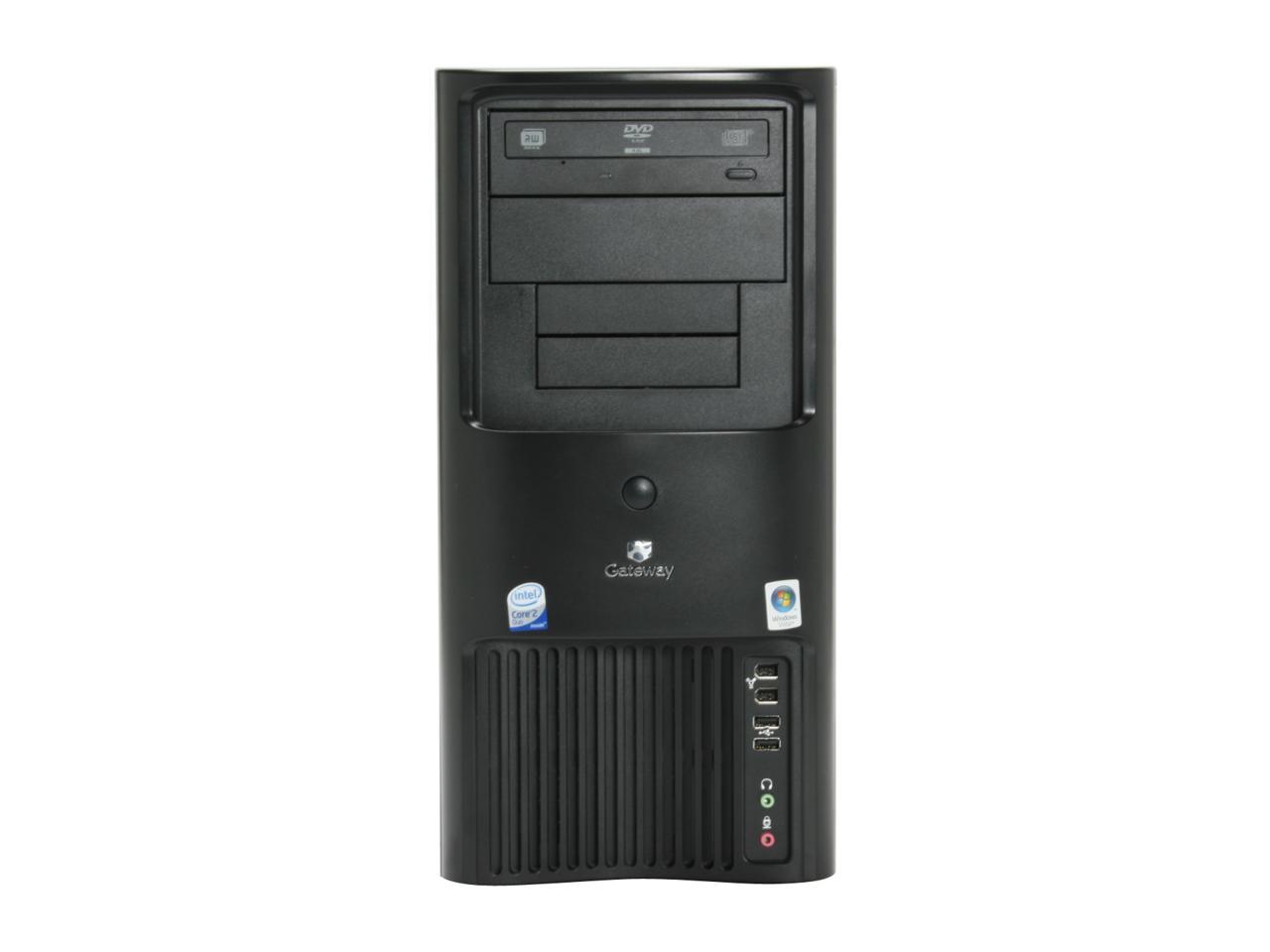 Gateway Desktop PC E6610D(4008850) Intel Core 2 Duo E4300 1GB DDR2 80GB HDD Windows Vista