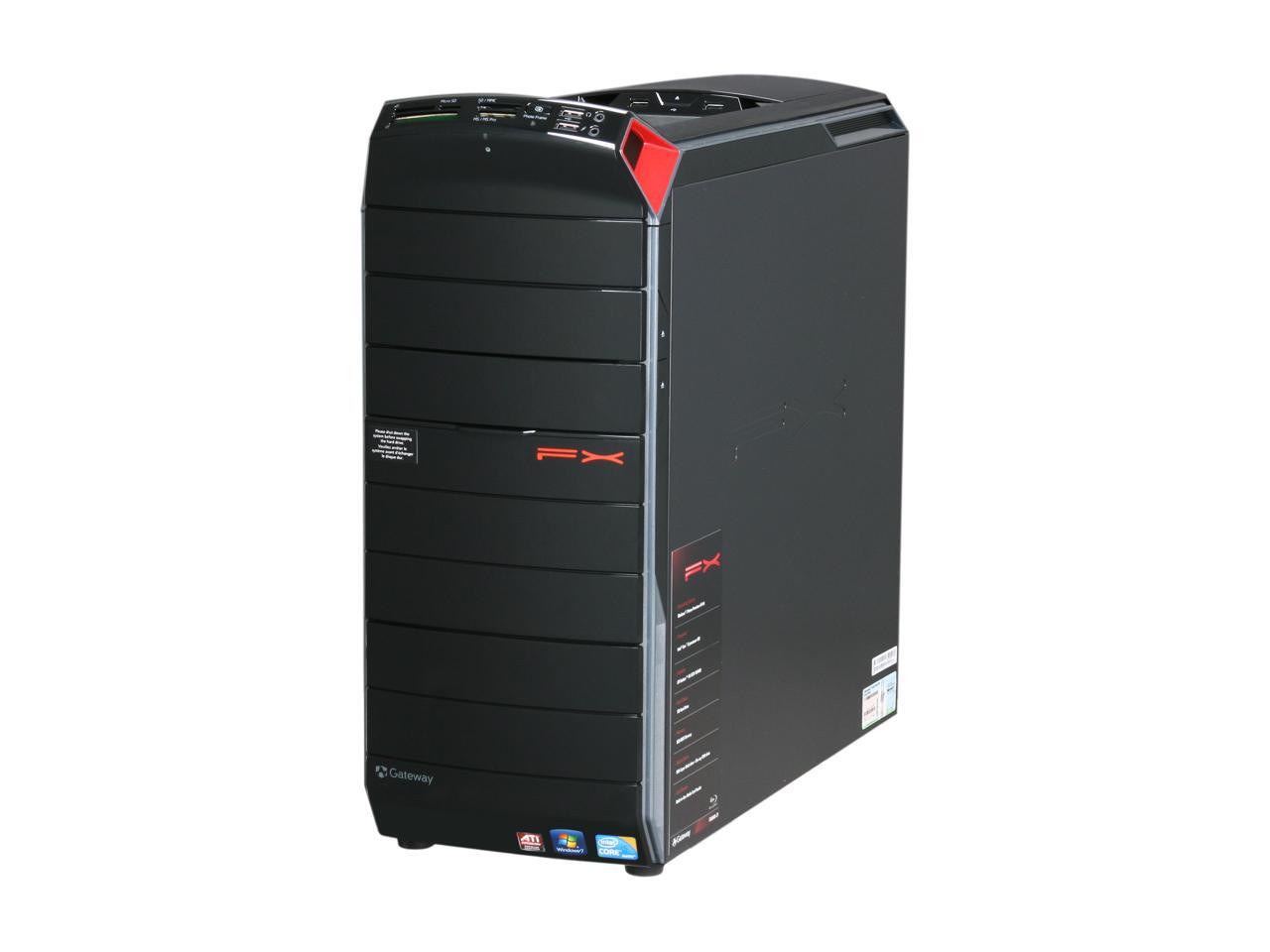 Gateway Desktop PC FX Series FX684021 Intel Core i5650 8GB DDR3 1TB