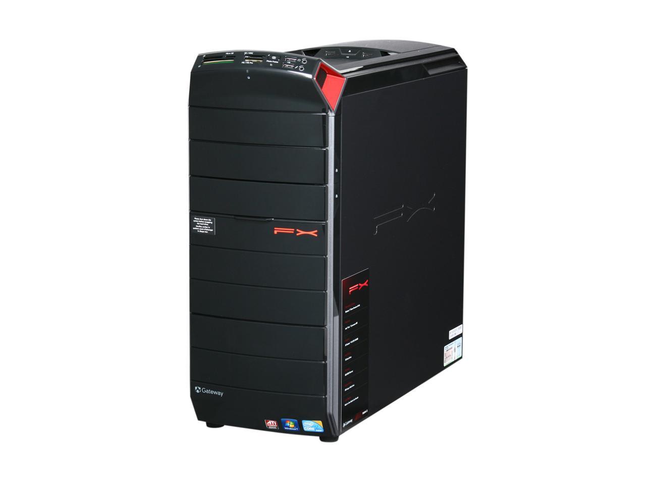 Gateway Desktop PC FX Series FX684023 Intel Core i7860 8GB DDR3 1TB