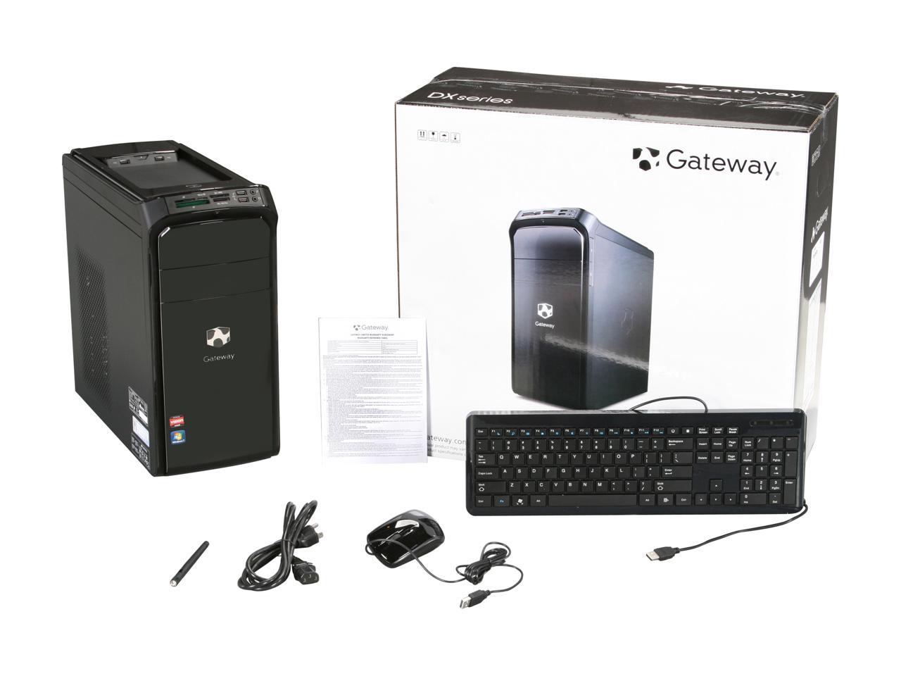 Gateway Desktop PC DX Series DX4350-UR21P (PT.GBYP2.003) Phenom II