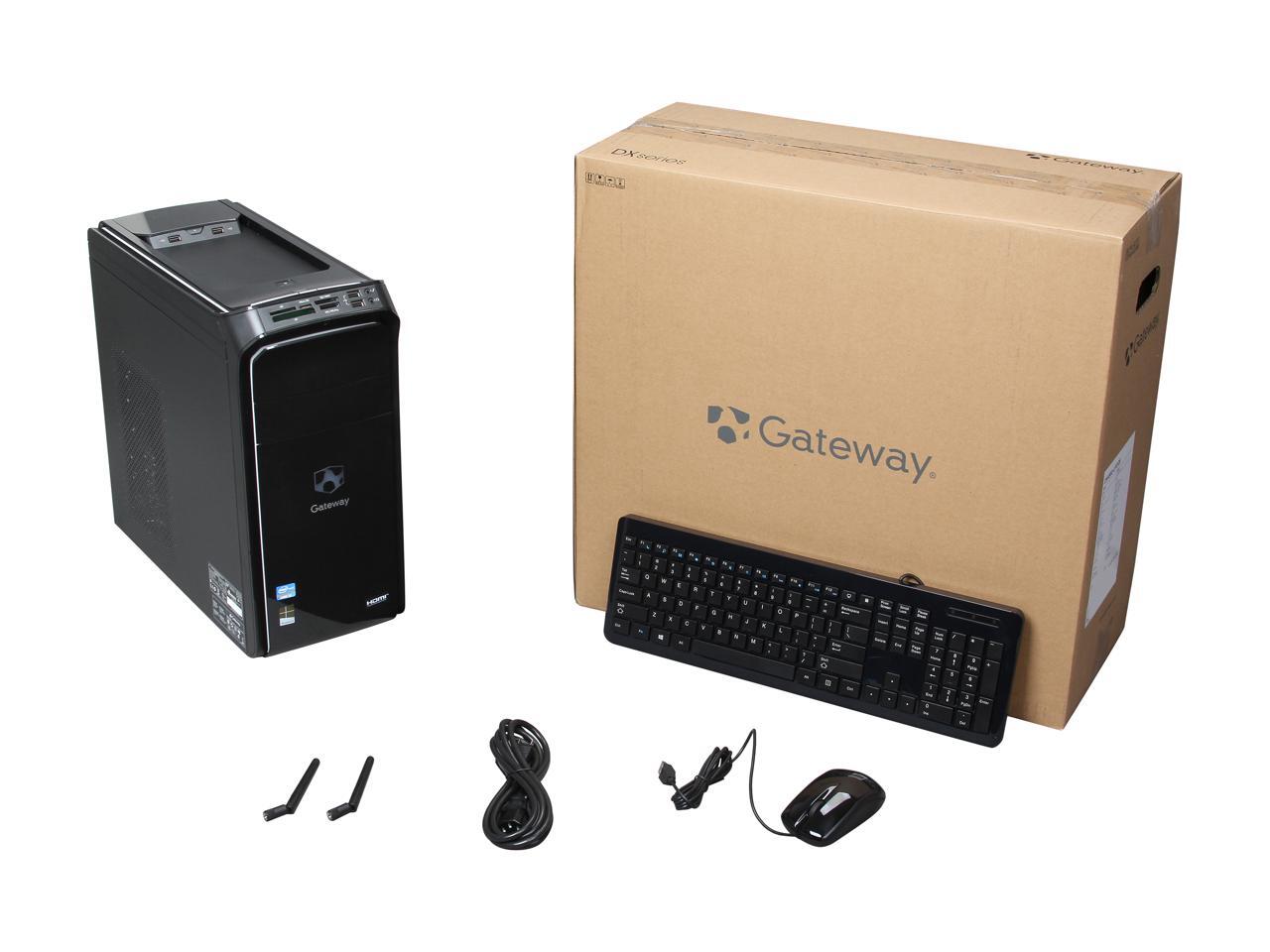 Gateway Desktop PC DX4860UR308 (DT.GE0AA.001 ) Intel Core i32100 6GB