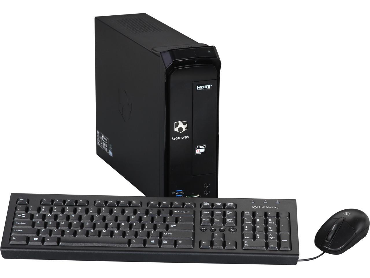 Refurbished gateway desktop pc sx2185 ub37 e1 2500 1 40ghz 4gb ddr3