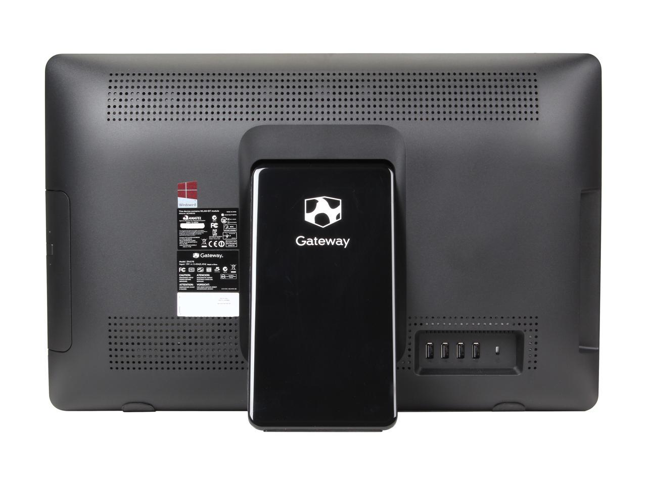 Gateway All In One Pc One Zx4270 Ub14 Dq Getaa 003 A4 Series Apu A4 5000 1 50 Ghz 4gb Ddr3 500 Gb Hdd Amd Radeon Hd 8330 Windows 8 1 Newegg Com