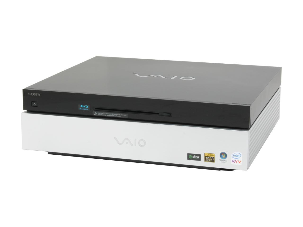 Sony Digital Living System Vaio Vgx Xl3 Core 2 Duo E6400 2 13 Ghz 2 Gb Ddr2 500 Gb Hdd Windows Vista Home Premium Newegg Com