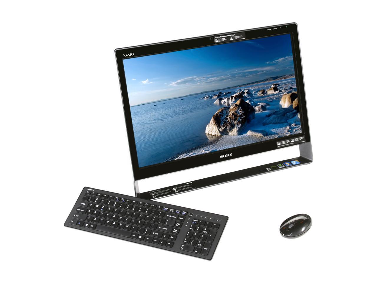 Sony Desktop PC VAIO L Series VPCL137FX/B Intel Core 2 Quad Q8400S 8GB ...