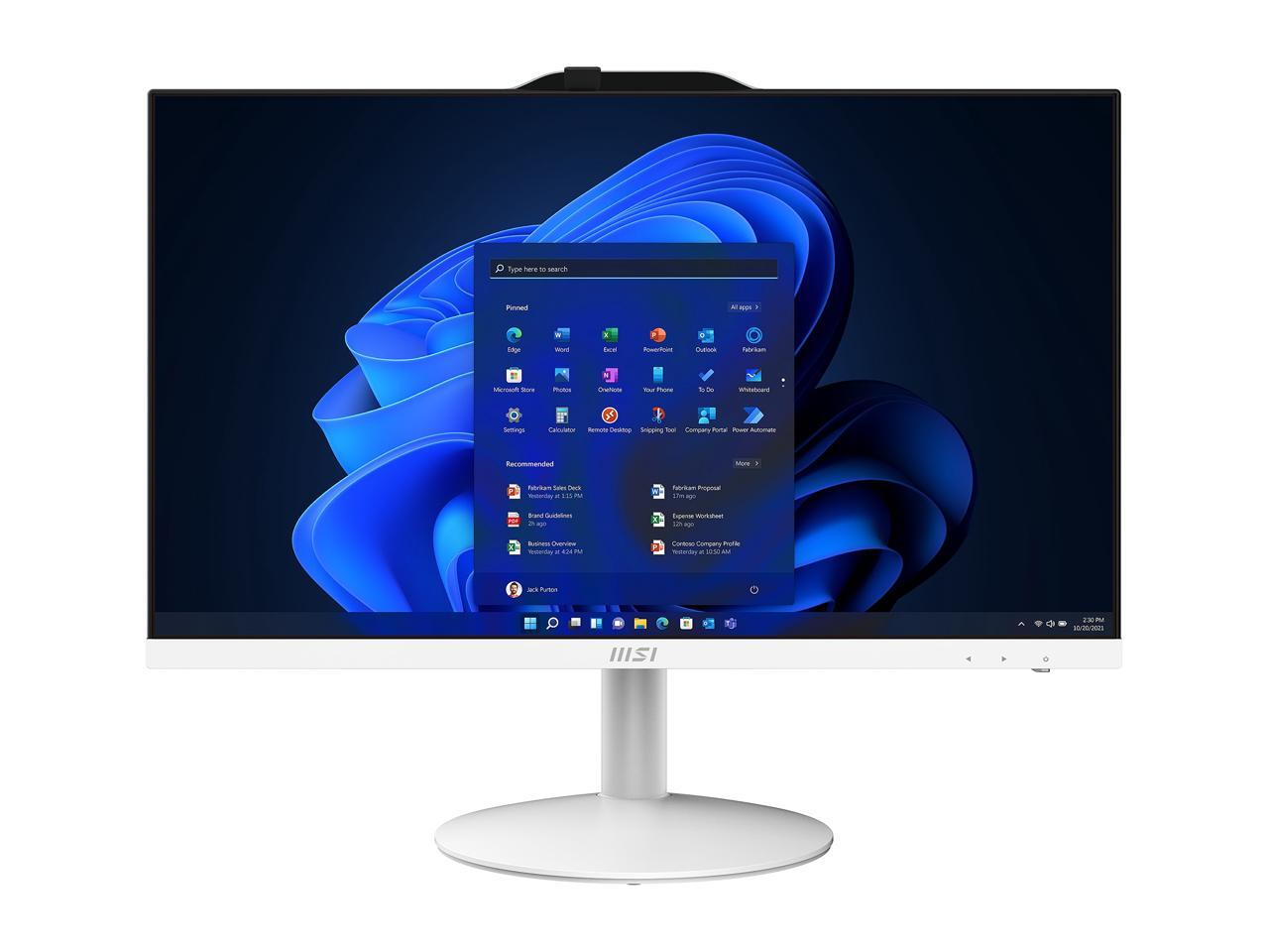 MSI AllinOne Computer PRO AP242 12M057US Intel Core i712700 16GB