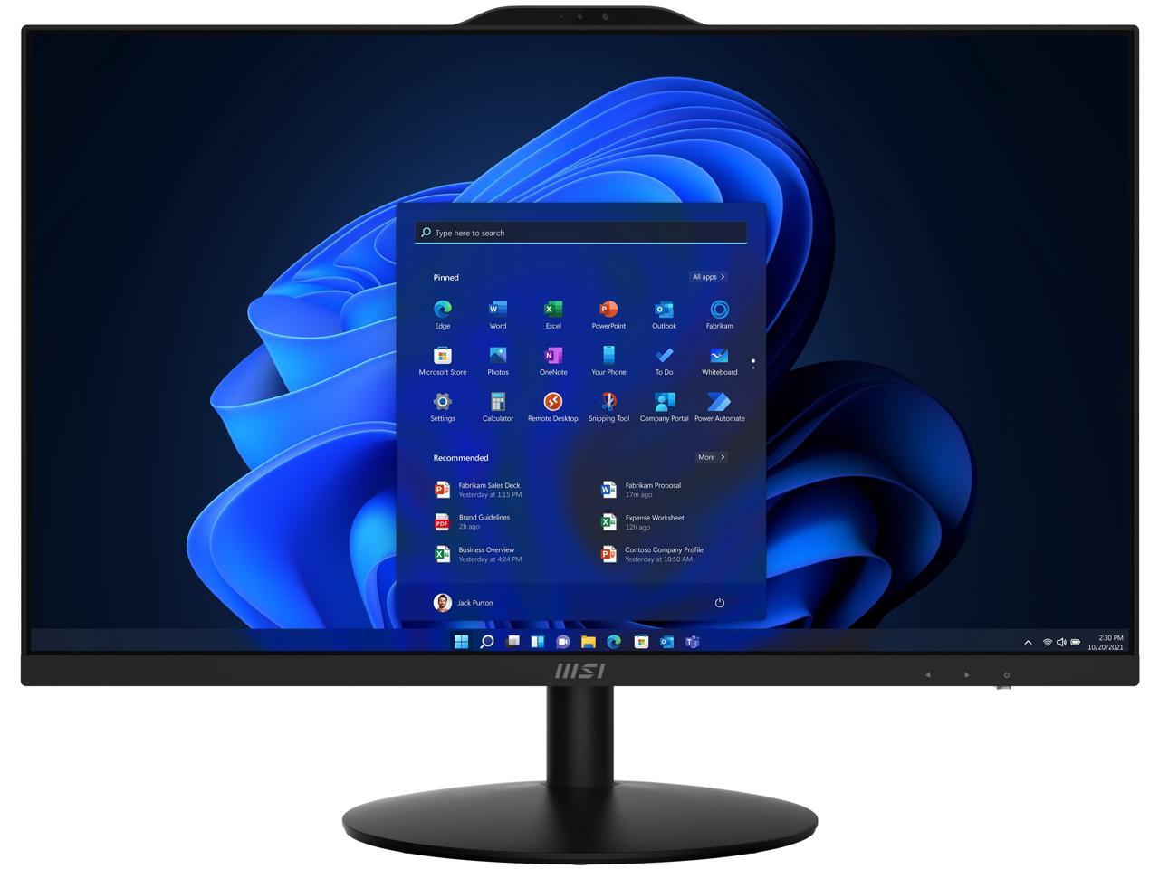 MSI All in One Computer PRO AP272 13M 288US Intel Core I5 13400 8GB msi-all-in-one-computer-pro-ap272-13m-288us-intel-core-i5-13400-8gb