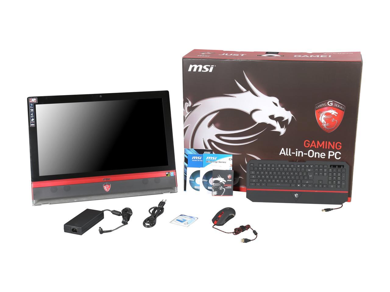 Разбор моноблока msi ag270