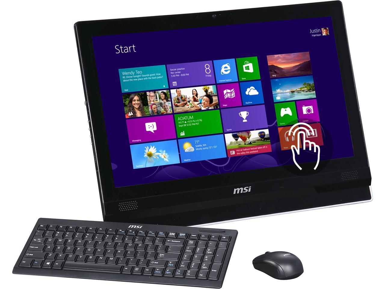 Refurbished MSI AllinOne Computer 24G0NC016US Intel Core i5 3rd