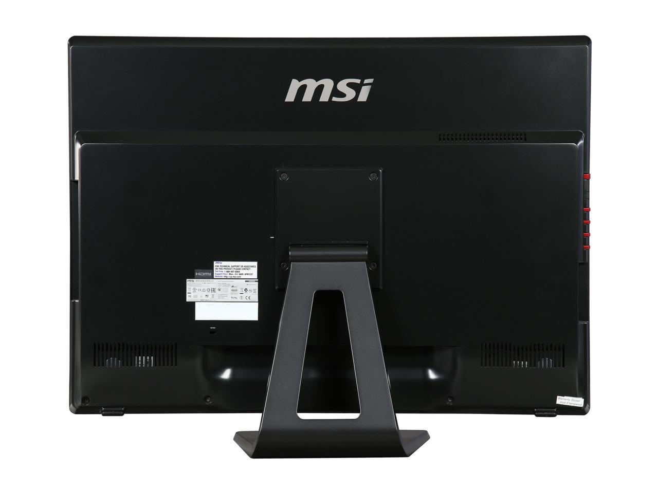 Как разобрать моноблок msi gaming 24ge 2qe