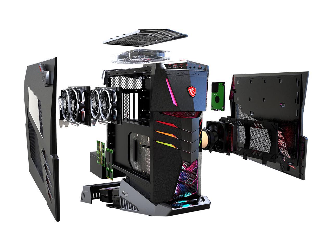 MSI Desktop Computer Aegis Ti3 8RD SLI011US Intel Core i78700K 32GB