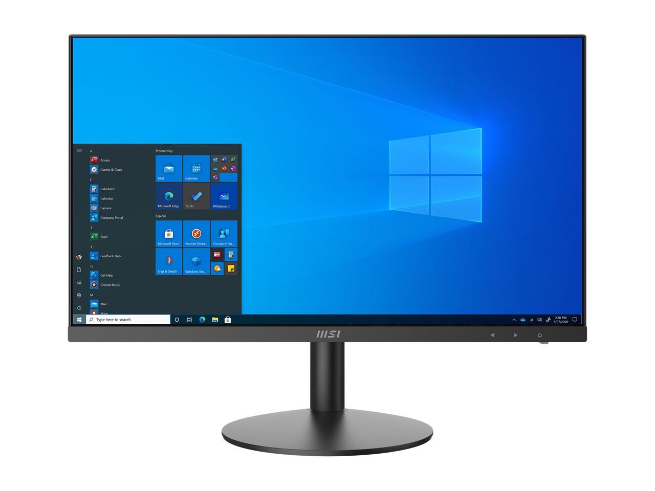 MSI AllinOne Computer PRO AP241 11M005US Intel Core i7 11th Gen