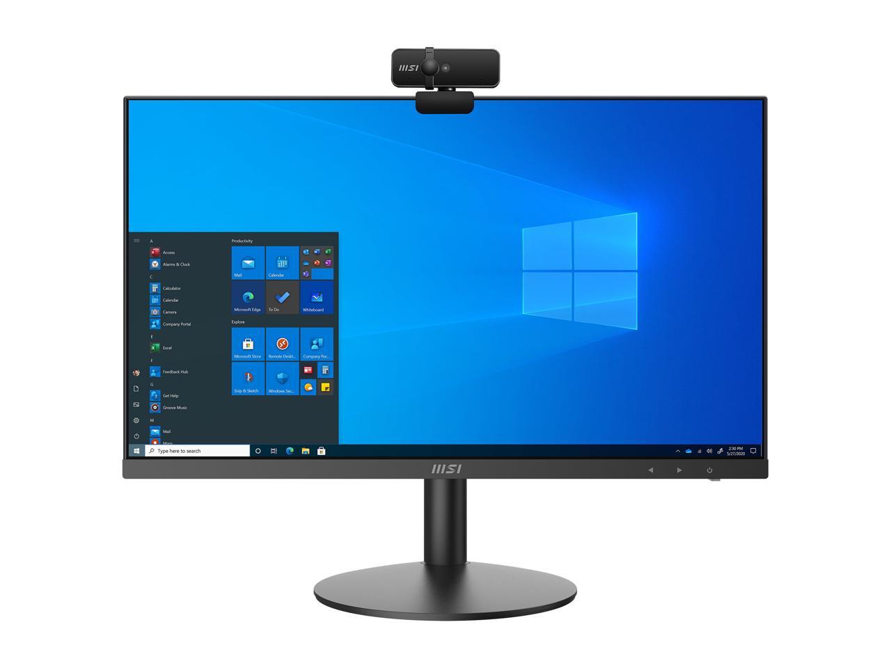 MSI AllinOne Computer PRO AP241 11M002US Intel Core i5 11th Gen 11400 (2.60 GHz) 8 GB DDR4